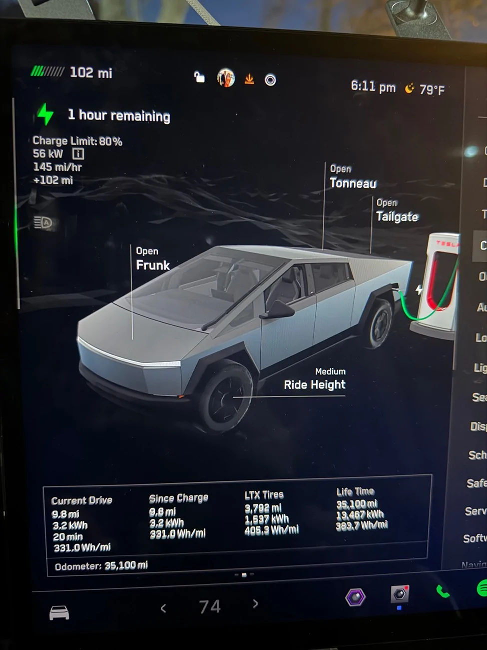 Tesla Cybertruck Cyberbeast won’t charge with Wall Connector IMG_3953