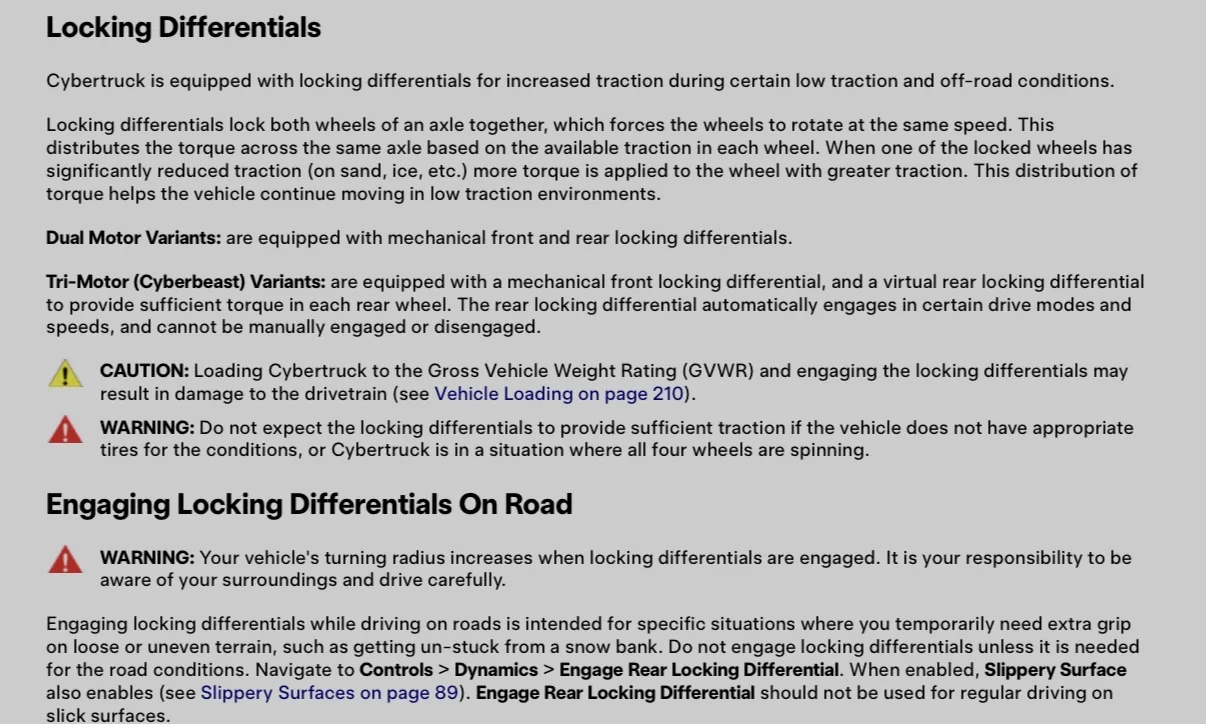 Tesla Cybertruck Controls > Dynamics > Slippery Surface - huge improvement for CyberBeast front drive thuds IMG_0241