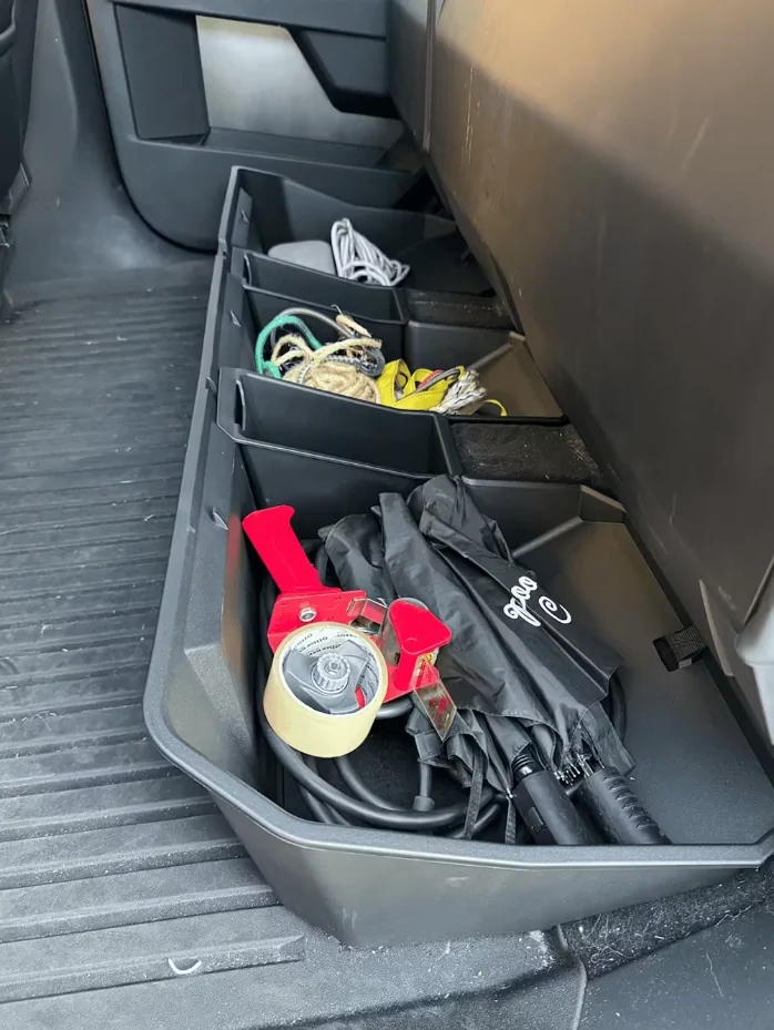 Tesla Cybertruck 50% OFF Clearance Sale on Cybertruck Underseat Storage Bin+3-Day U.S. Delivery! 1766996876313-a4