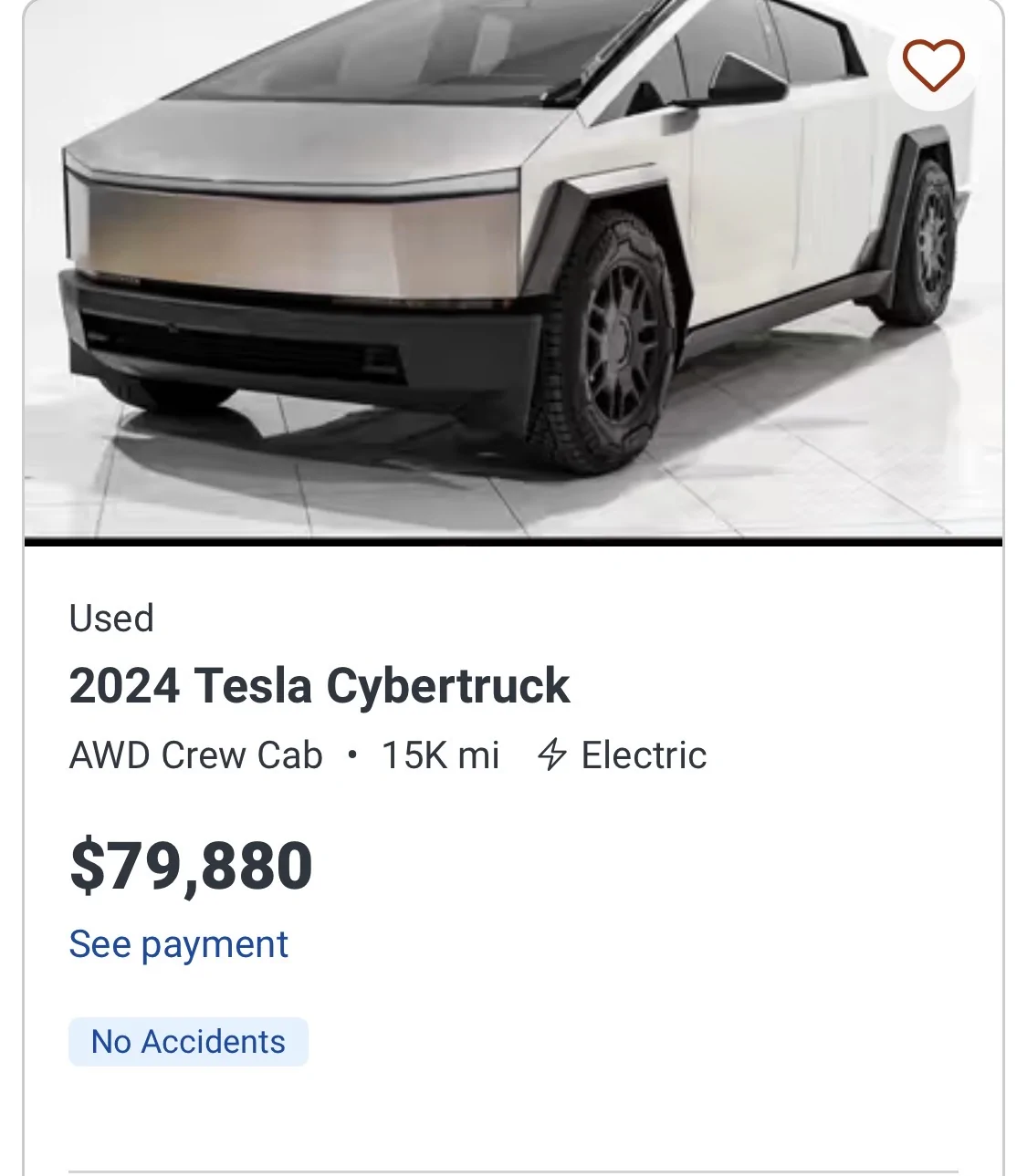 Tesla Cybertruck Trade in prices are going up IMG_4208