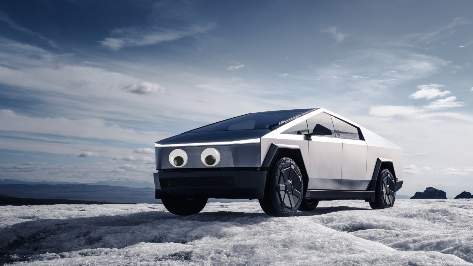 Tesla Cybertruck Would this solve snow blocking headlights? c30f59d3bc4cf21042e8188fbdab8b33