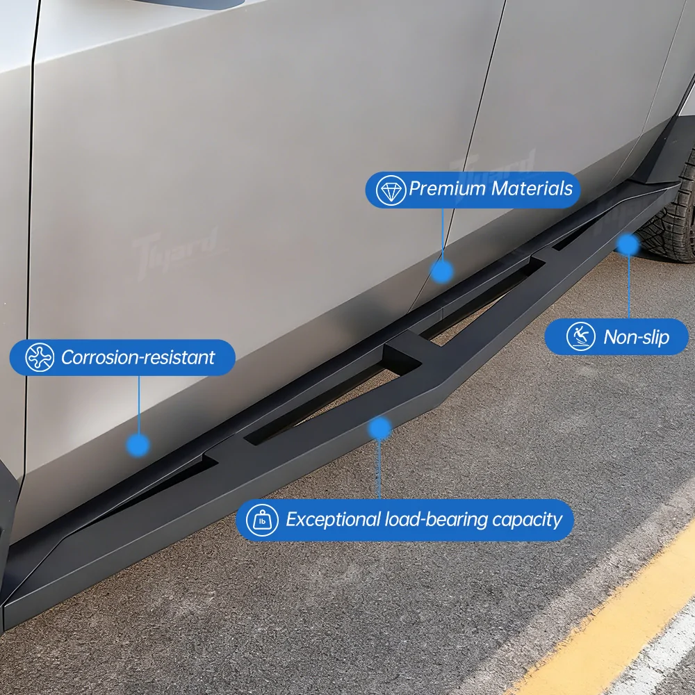 Tesla Cybertruck 5 Different Styles Running Boards (💥30% off) 2