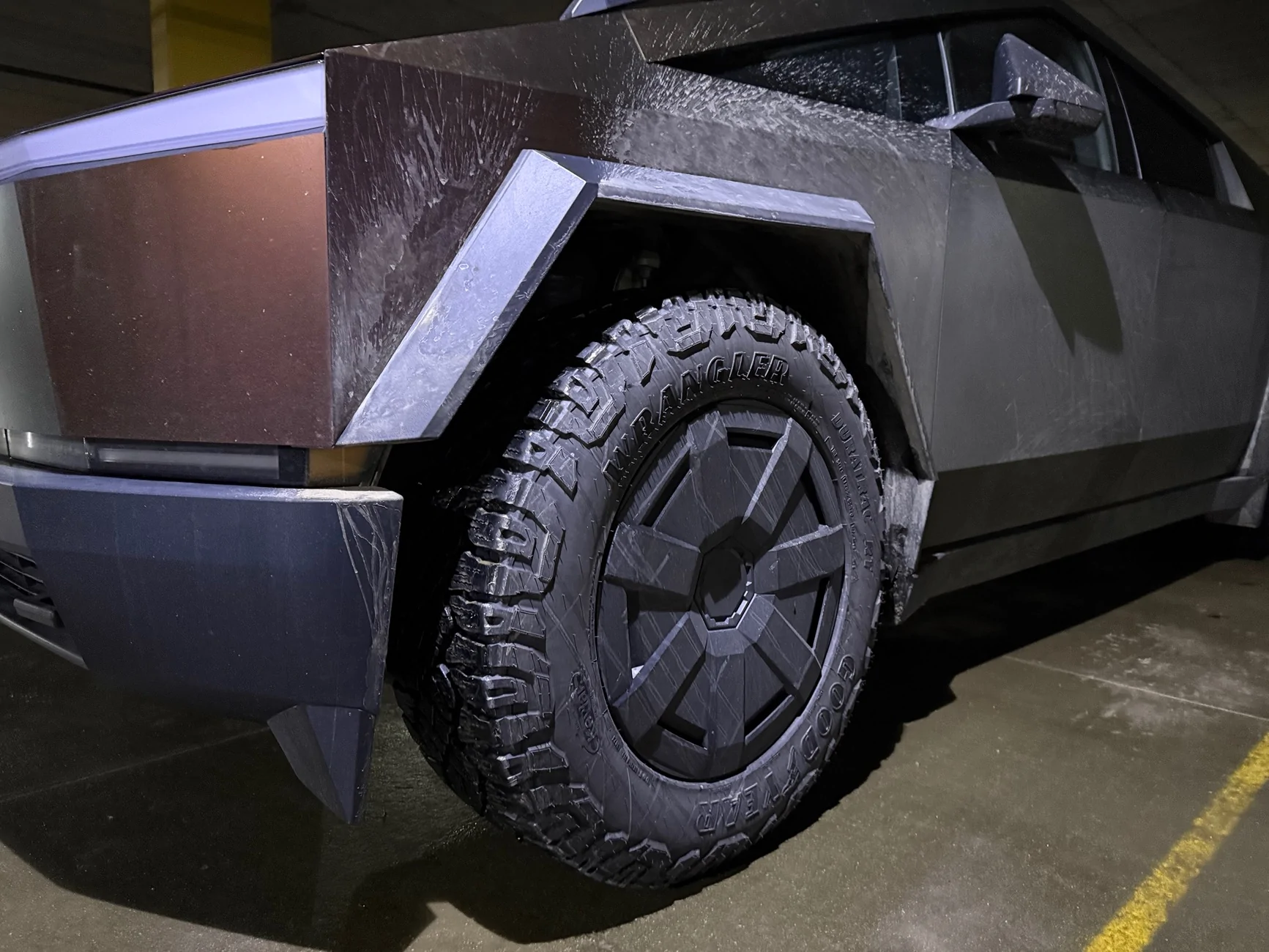 Tesla Cybertruck Winter Tires?  Dura Trac or Pirelli Scorpion Winter 2 or?  Please help!!! IMG_5082