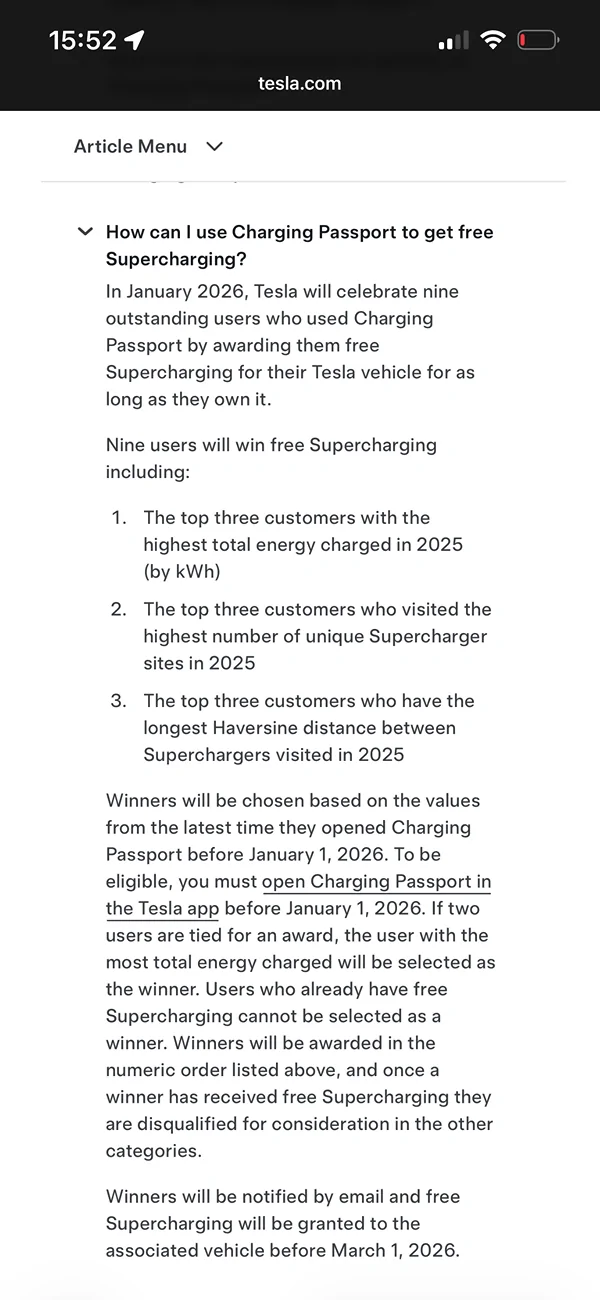 Tesla Cybertruck Charging Passport - If anyone wins free charging let us know, probably a long shot for most of us… IMG_3134