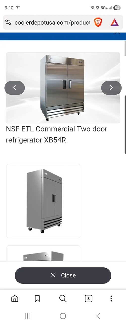 Tesla Cybertruck Hauling a fridge in cold temps…beware! Screenshot_20260101_181001_Brav