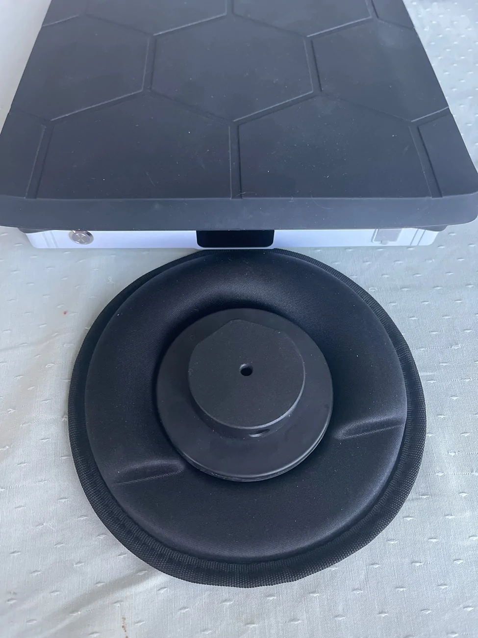 Tesla Cybertruck Convenient Starlink Mini dashboard mount + Video IMG_2412