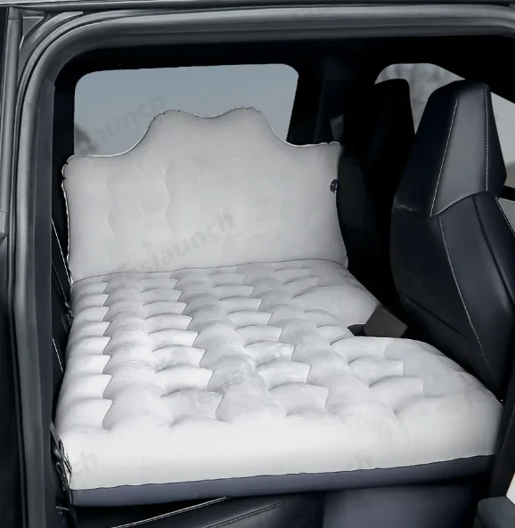 Tesla Cybertruck Interesting Camping Solution (Interior Cabin) --  Remove the passenger seat to sleep comfortably inside Cybertruck 1767969527536-si
