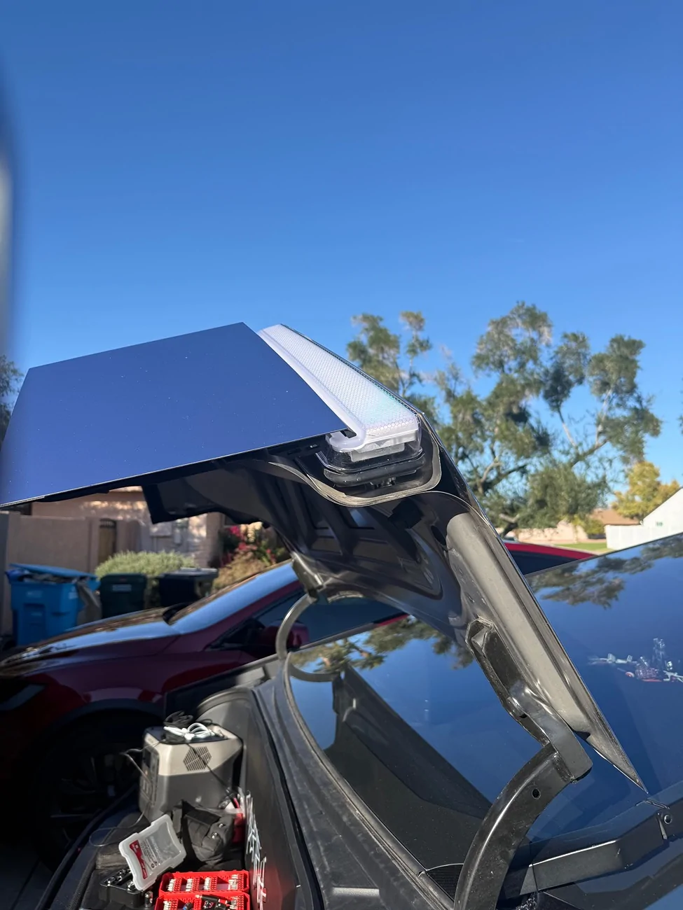 Tesla Cybertruck Boring light vs SW nemesis vs CyberGlow DRL IMG_9215
