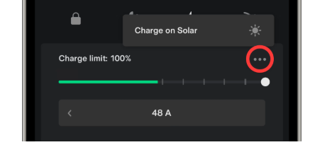 Tesla Cybertruck Charge on Solar option missing in the App 1768320349442-