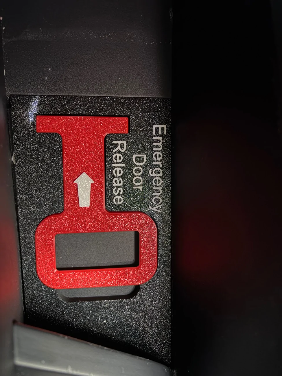 Tesla Cybertruck Rear Emergency Door Release Identifier (3D Print) IMG_0618