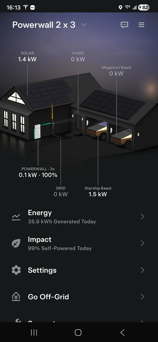 Tesla Cybertruck Best experiences with which home chargers? Screenshot_20260116_161327_Tesla