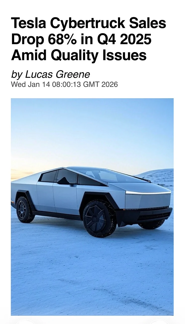 Tesla Cybertruck 20,337 Total Cybertruck Sales in 2025 -- #2 EV truck, #12 EV overall (Cox Report) IMG_0374