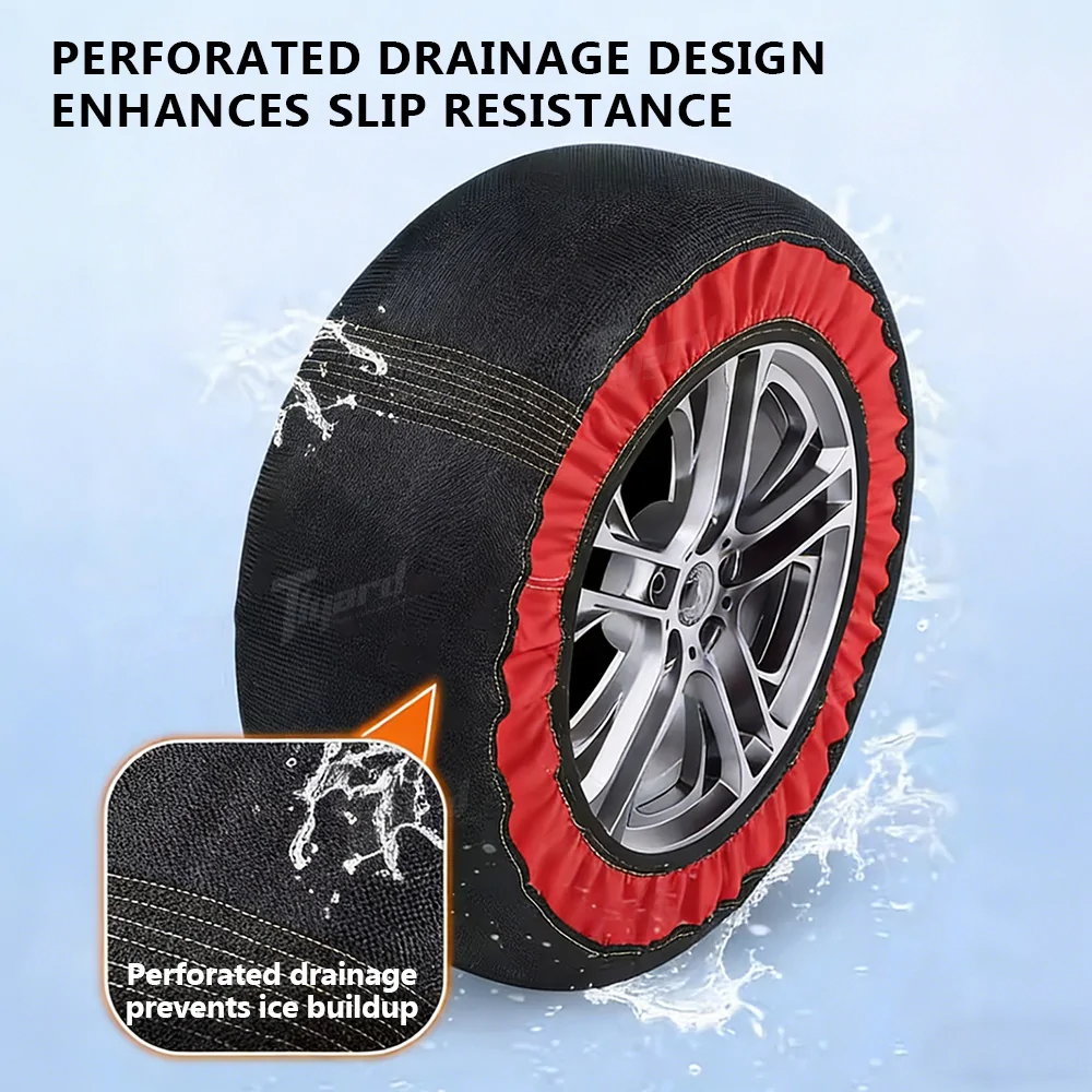 Tesla Cybertruck 🚀 Tlyard Tesla Snow Socks – 30% OFF Winter Traction for Cybertruck! ❄️ 6