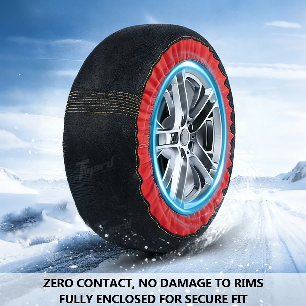 Tesla Cybertruck 🚀 Tlyard Tesla Snow Socks – 30% OFF Winter Traction for Cybertruck! ❄️ 7