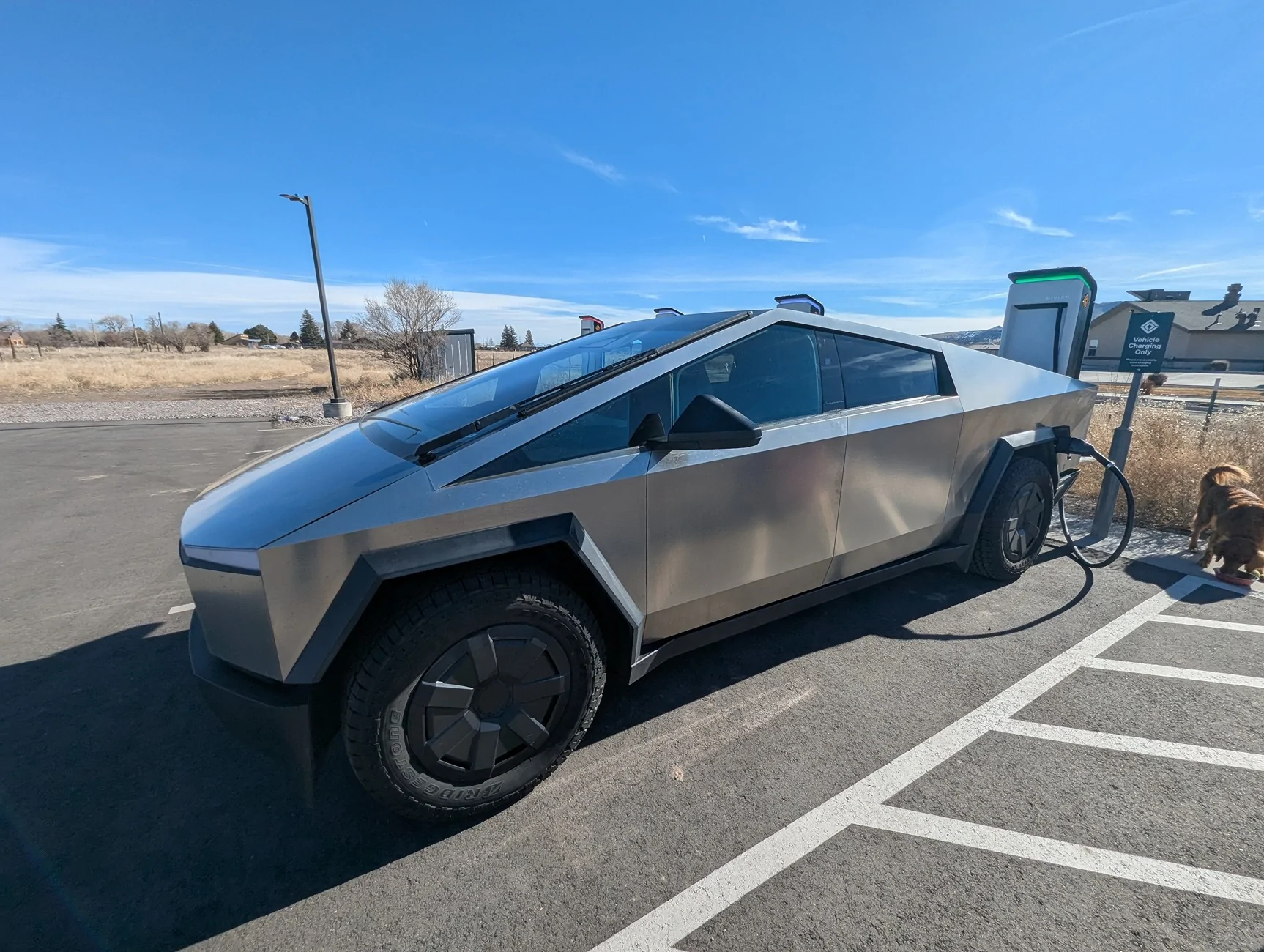 Tesla Cybertruck CCS1 to NACS Adapter for Cybertruck now available in Tesla Shop PXL_20251226_192130664