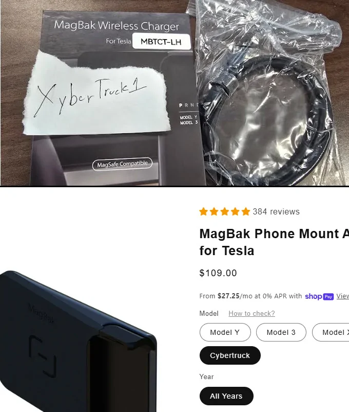 Tesla Cybertruck Cybertruck Accessories For Sale mag