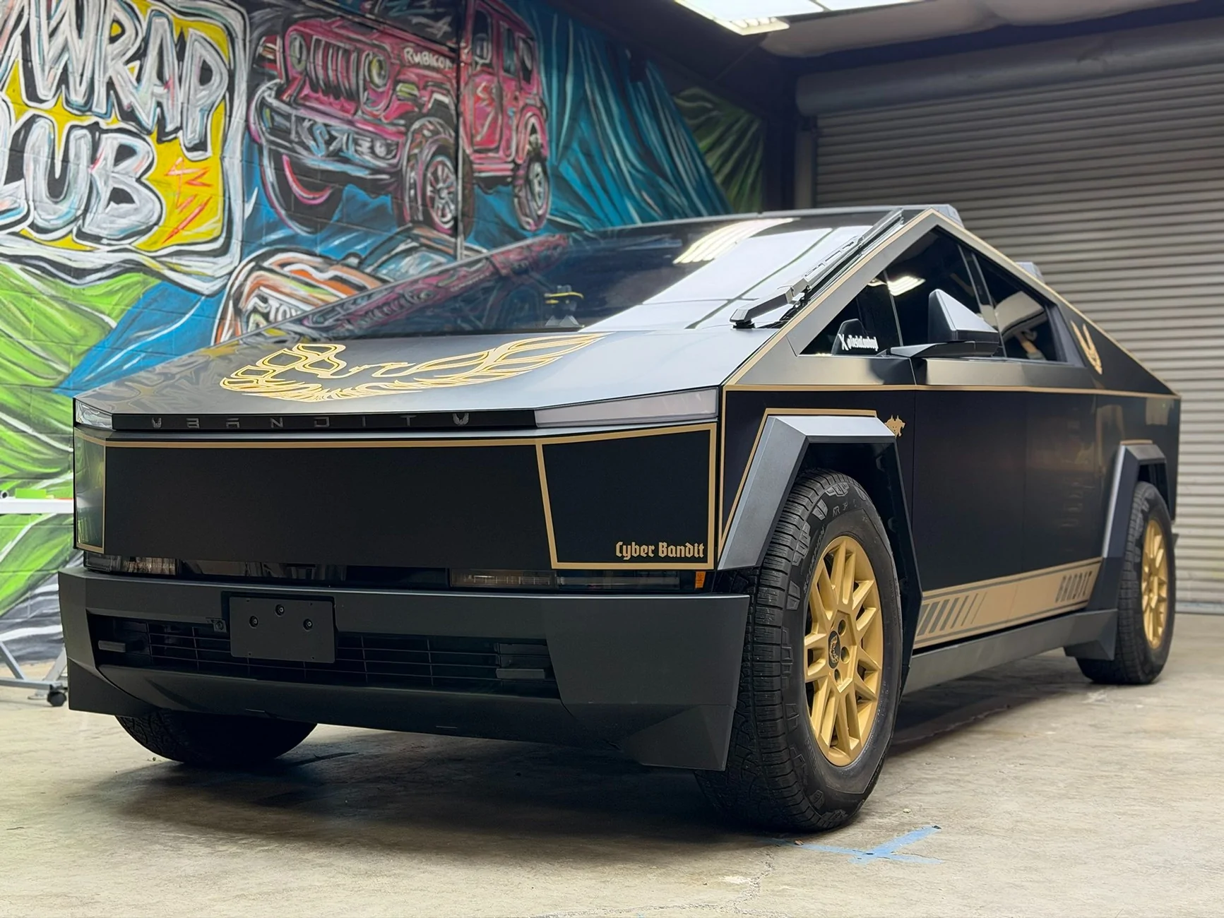 Cyber Bandit: The ultimate Cybertruck + Trans Am Wrap | Tesla ...