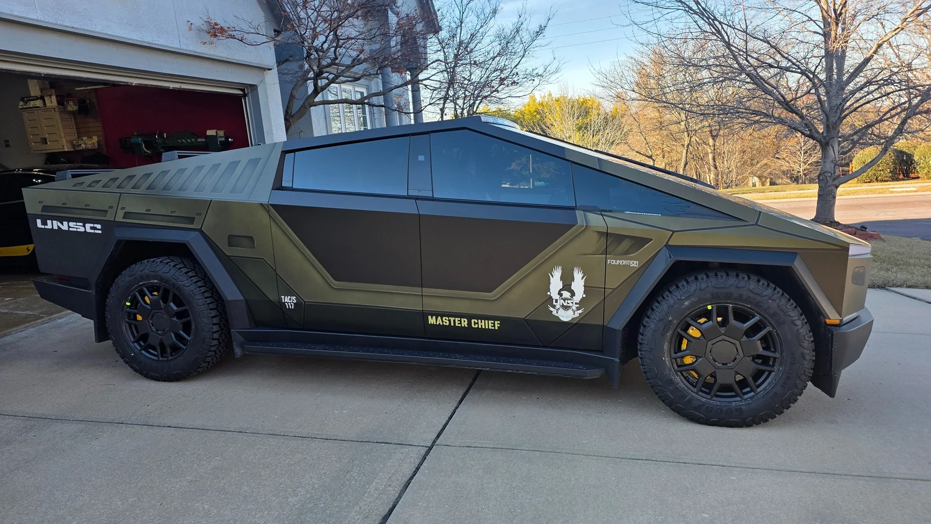 Tesla Cybertruck Tesla Winter Tire & Wheel Package Review 20260122_150805