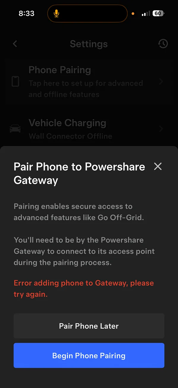 Tesla Cybertruck Back up power in this crazy freezing temp IMG_1127