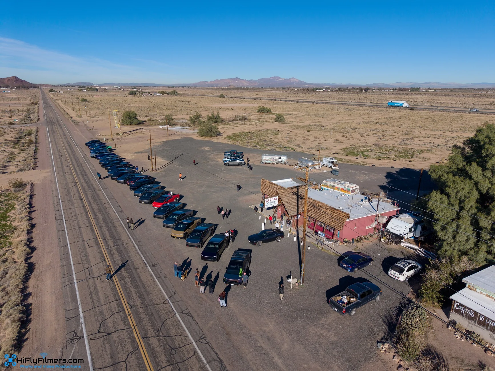 Tesla Cybertruck Cyber Odyssey Route 66 Rimwalker -1