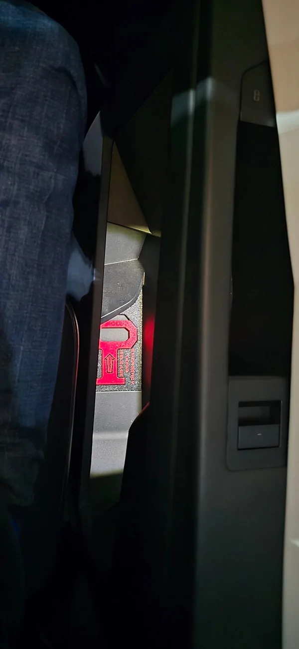 Tesla Cybertruck Rear Emergency Door Release Identifier (3D Print) 1000011313