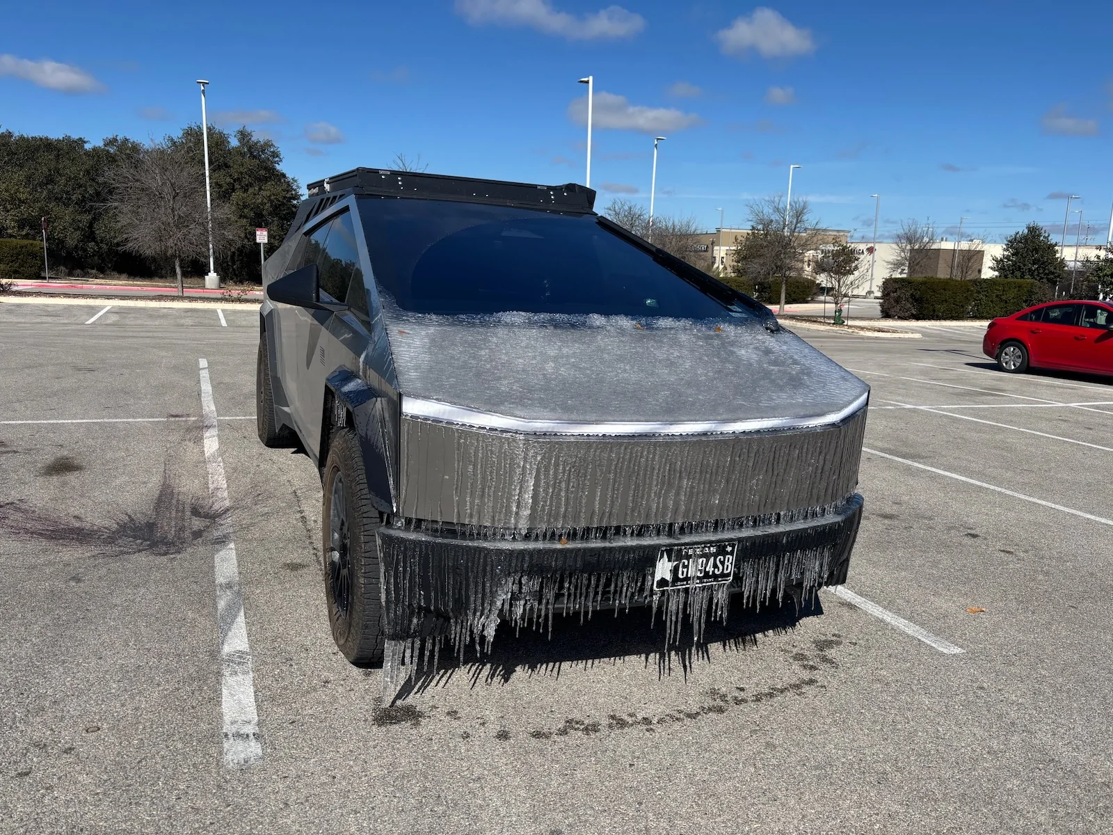 Tesla Cybertruck Doing truck stuff in Texas before the deep freeze! IMG_6266