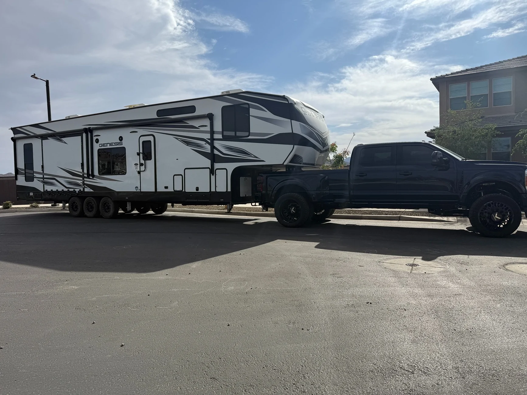Tesla Cybertruck Cybertruck tows stuck F-350 + 30ft trailer out of deep sand (that F-150 couldn't) IMG_1425