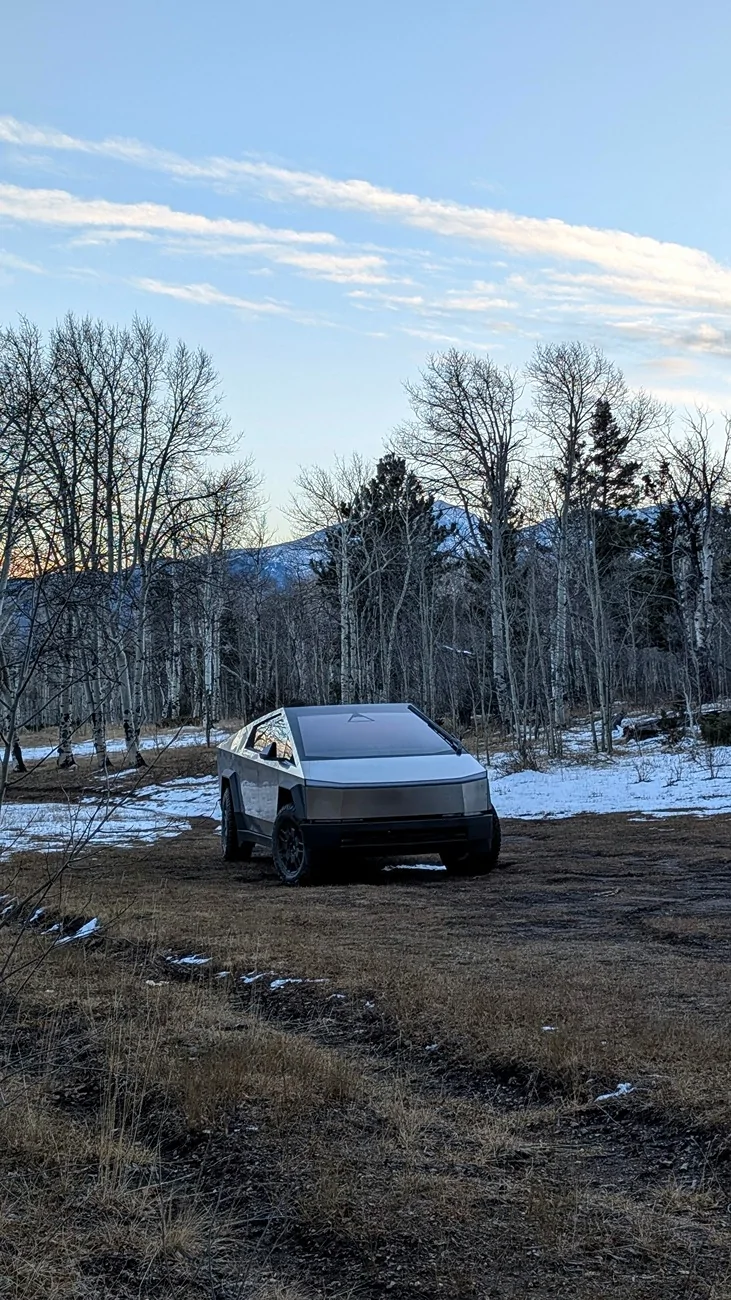 Tesla Cybertruck First for Cybertruck???? Harvested Elk in bed PXL_20251118_233647860~2