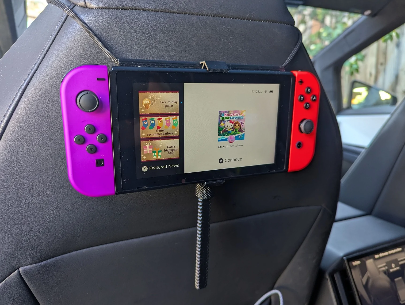 Tesla Cybertruck 3D Print Phone/Tablet Holder For Rear Passengers PXL_20260108_192218786