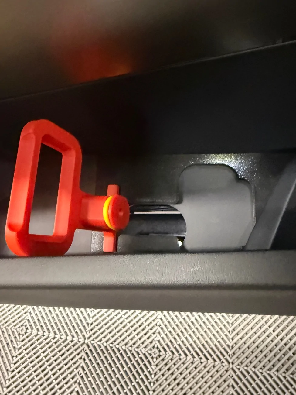 Tesla Cybertruck Emergency Exit Rear Door Release Ideas IMG_8595