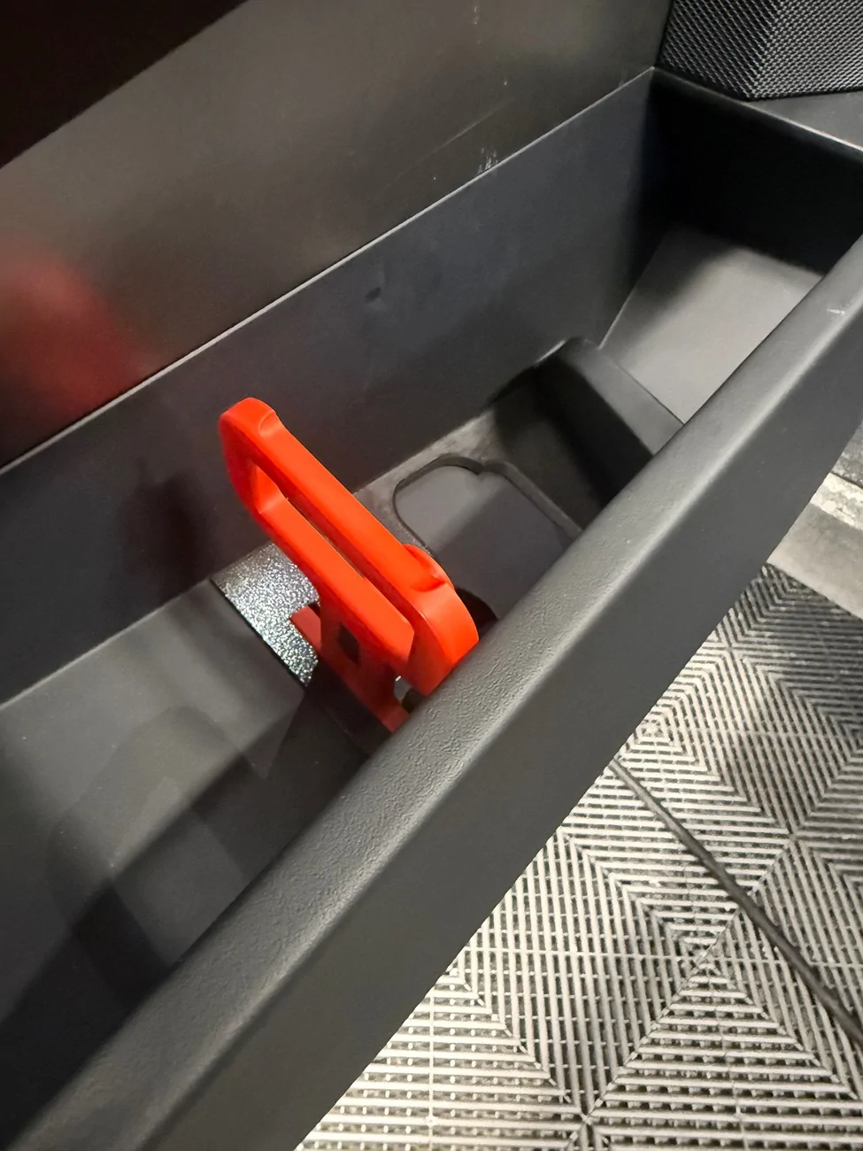 Tesla Cybertruck Emergency Exit Rear Door Release Ideas IMG_8596