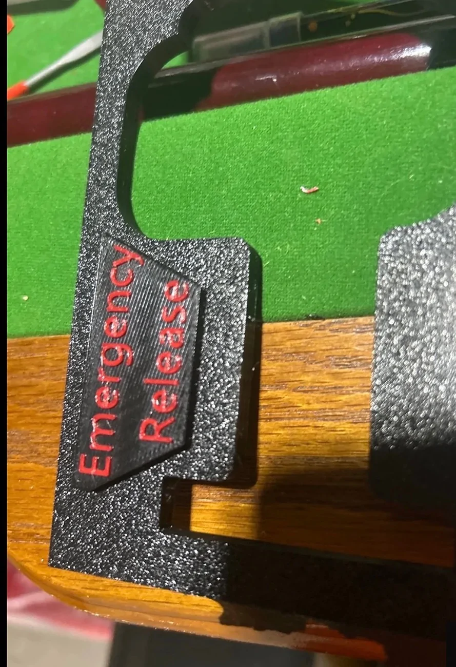 Tesla Cybertruck Emergency Exit Rear Door Release Ideas IMG_1972