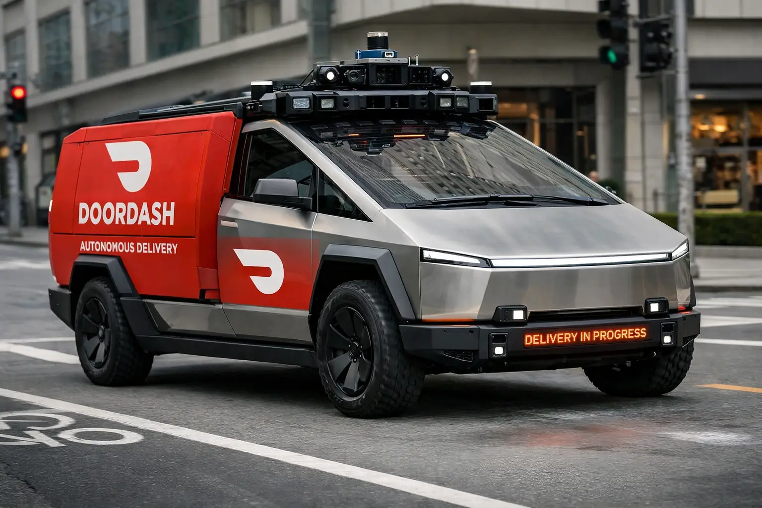 Tesla Cybertruck Cybertruck May Transition to Fully Autonomous Cargo Truck in Future, Says Musk C532A171-8162-4E8B-ACC7-554C6678E8C0