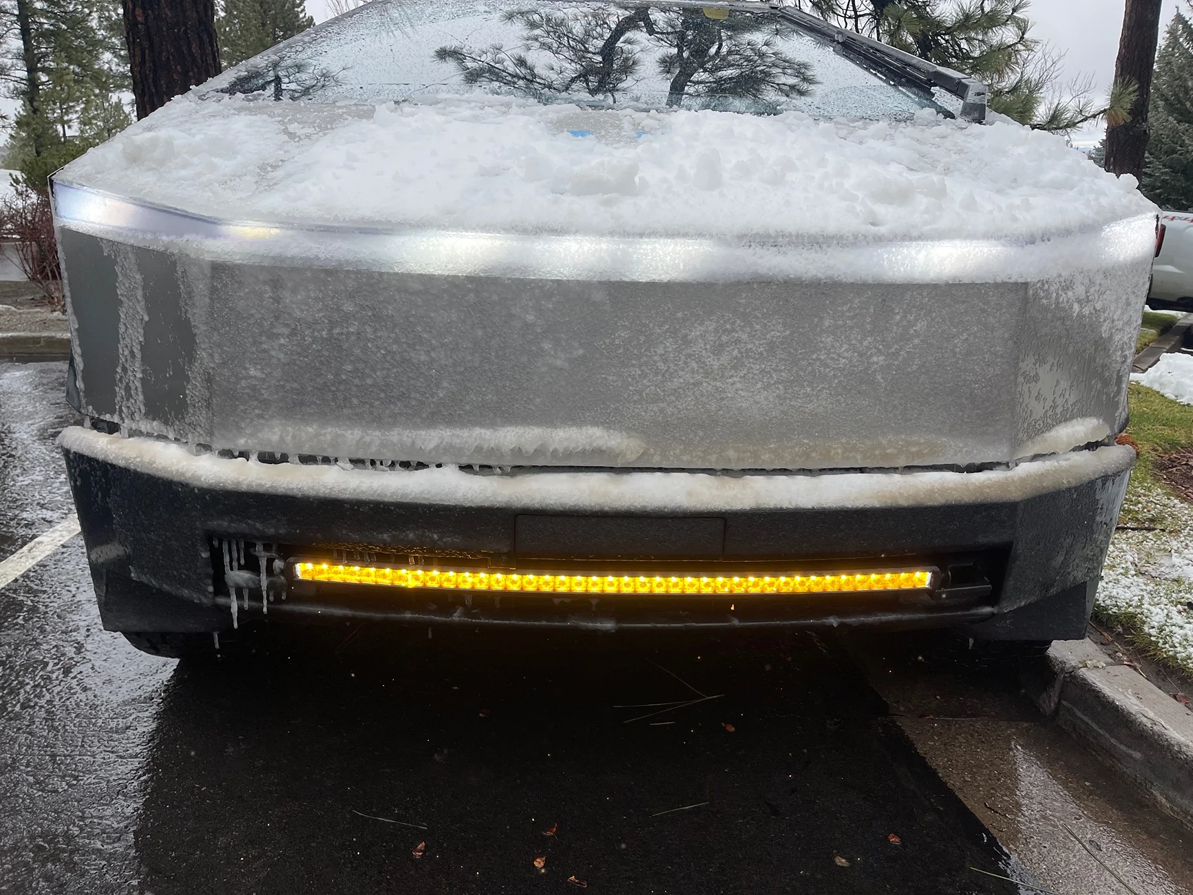 Tesla Cybertruck Cybertruck Curved 40" Bumper Off Road Lightbar Question: IMG_2541