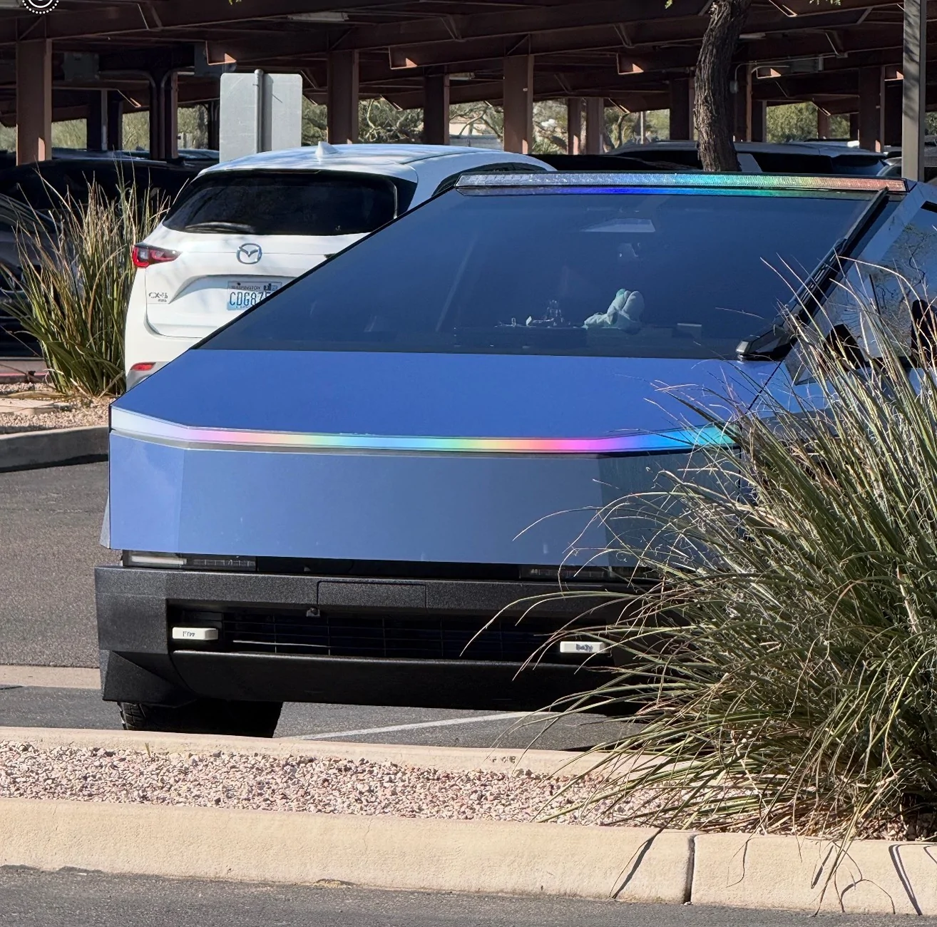 Tesla Cybertruck Cybertruck Curved 40" Bumper Off Road Lightbar Question: IMG_9865