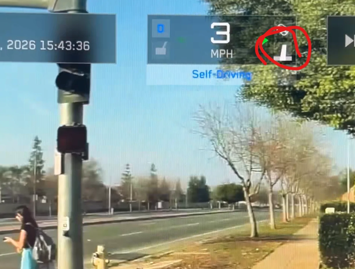 Tesla Cybertruck [Update] FSD v14.2.2.4 Almost Hit a Girl Crossing Street (No it didn’t - Don’t rest your foot on accelerator) 1769866679876-0n