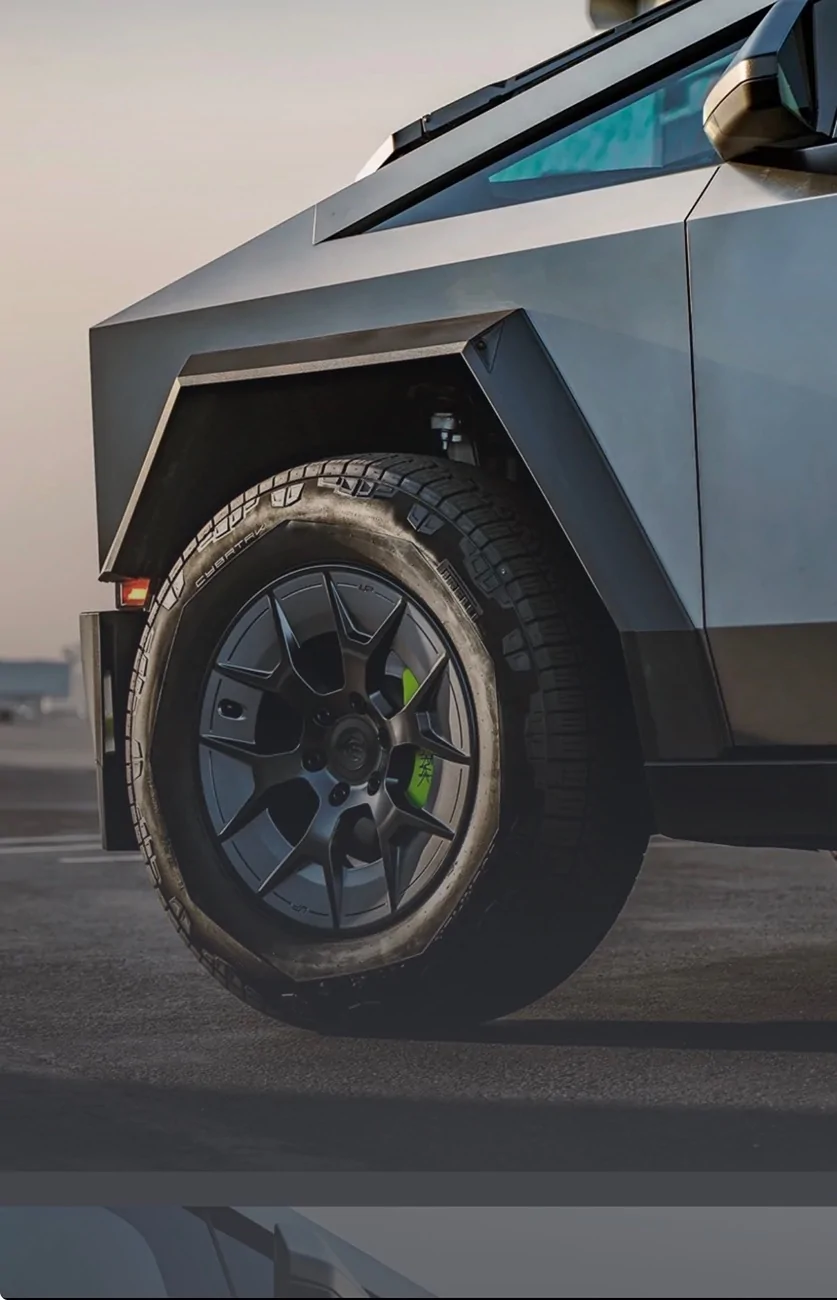 Tesla Cybertruck *** New Product *** Unplugged Performance UP-RW Cyber Road Warrior Wheels IMG_0311