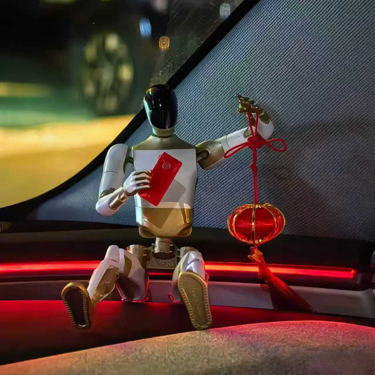 Tesla Cybertruck Limited Edition Lunar New Year Tesla Bot 6373fe2fd1117cddab31a0ecf304a77a