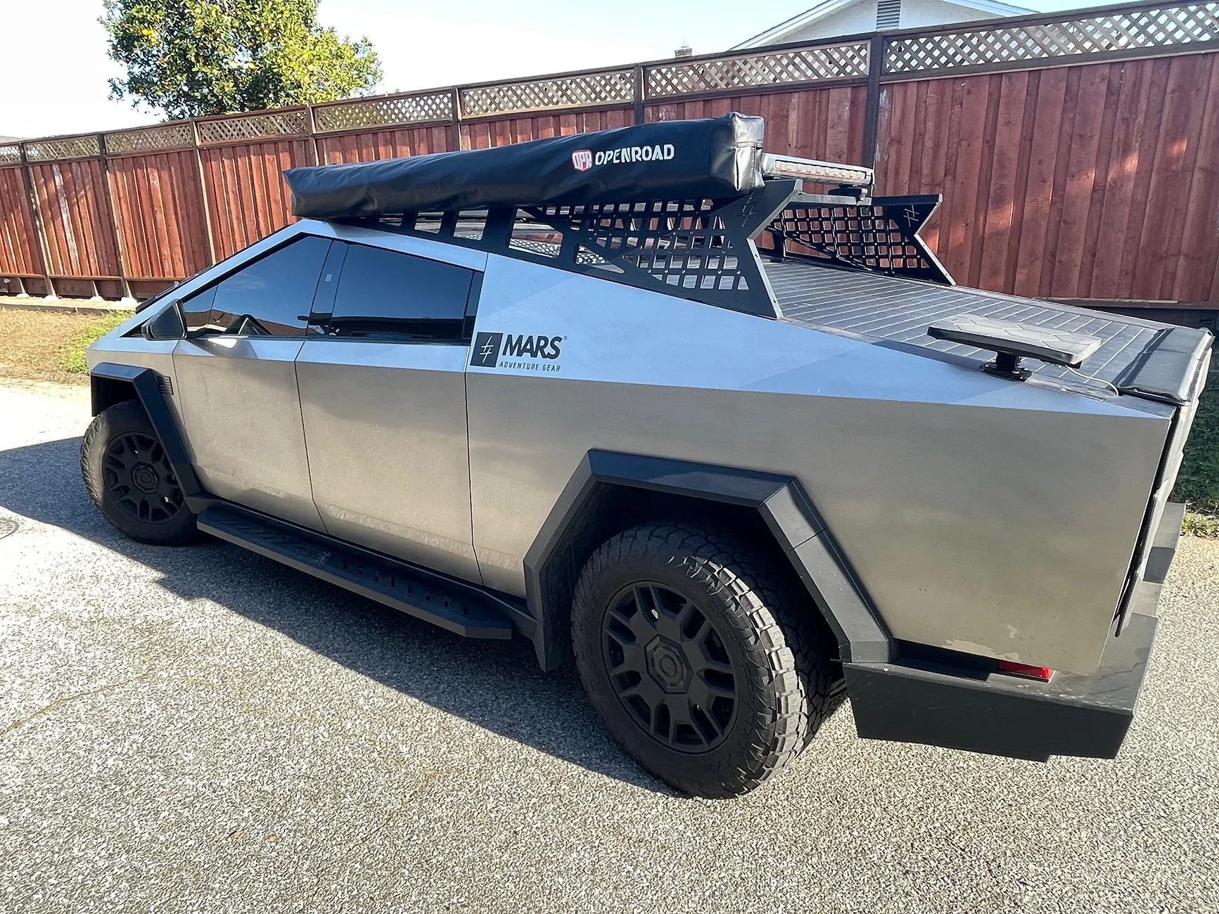 Tesla Cybertruck OpenRoad 270 Degree Awning IMG_3177