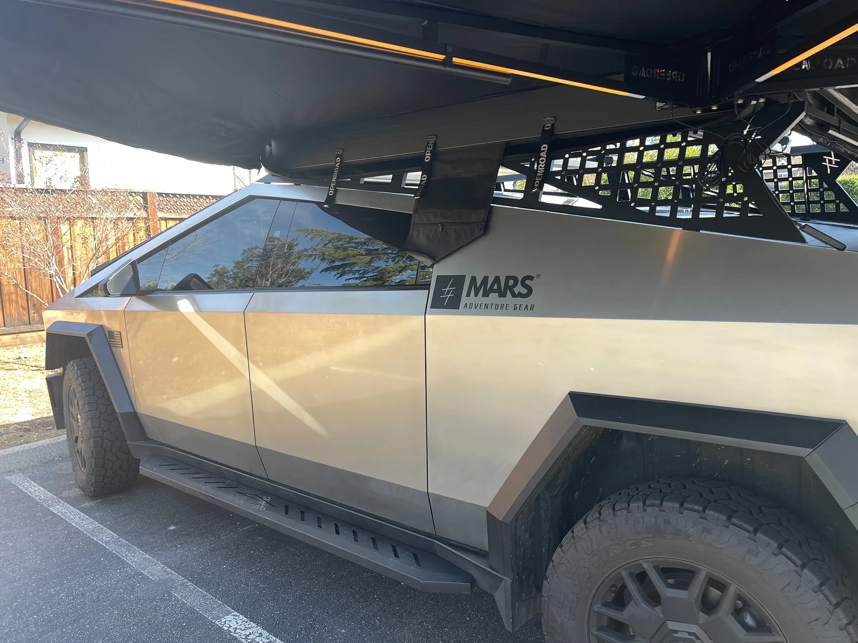 Tesla Cybertruck OpenRoad 270 Degree Awning IMG_3165