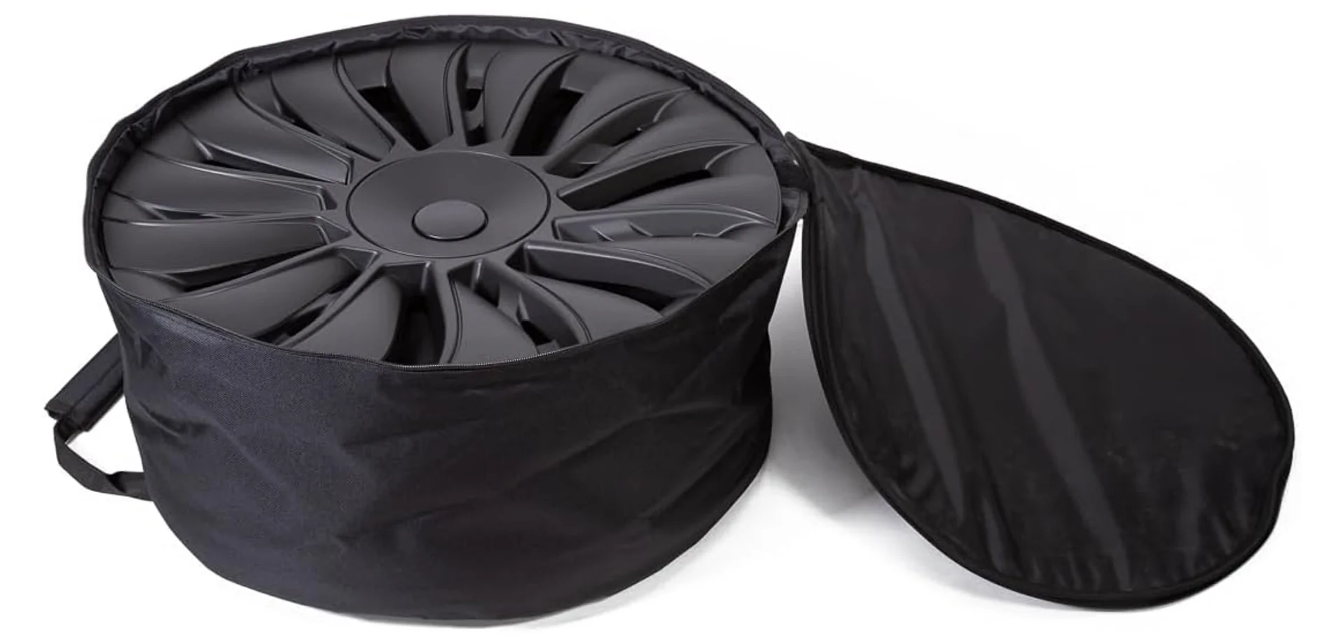 Tesla Cybertruck Storage bag for Cybertruck hubcaps? 1770658933145-y6