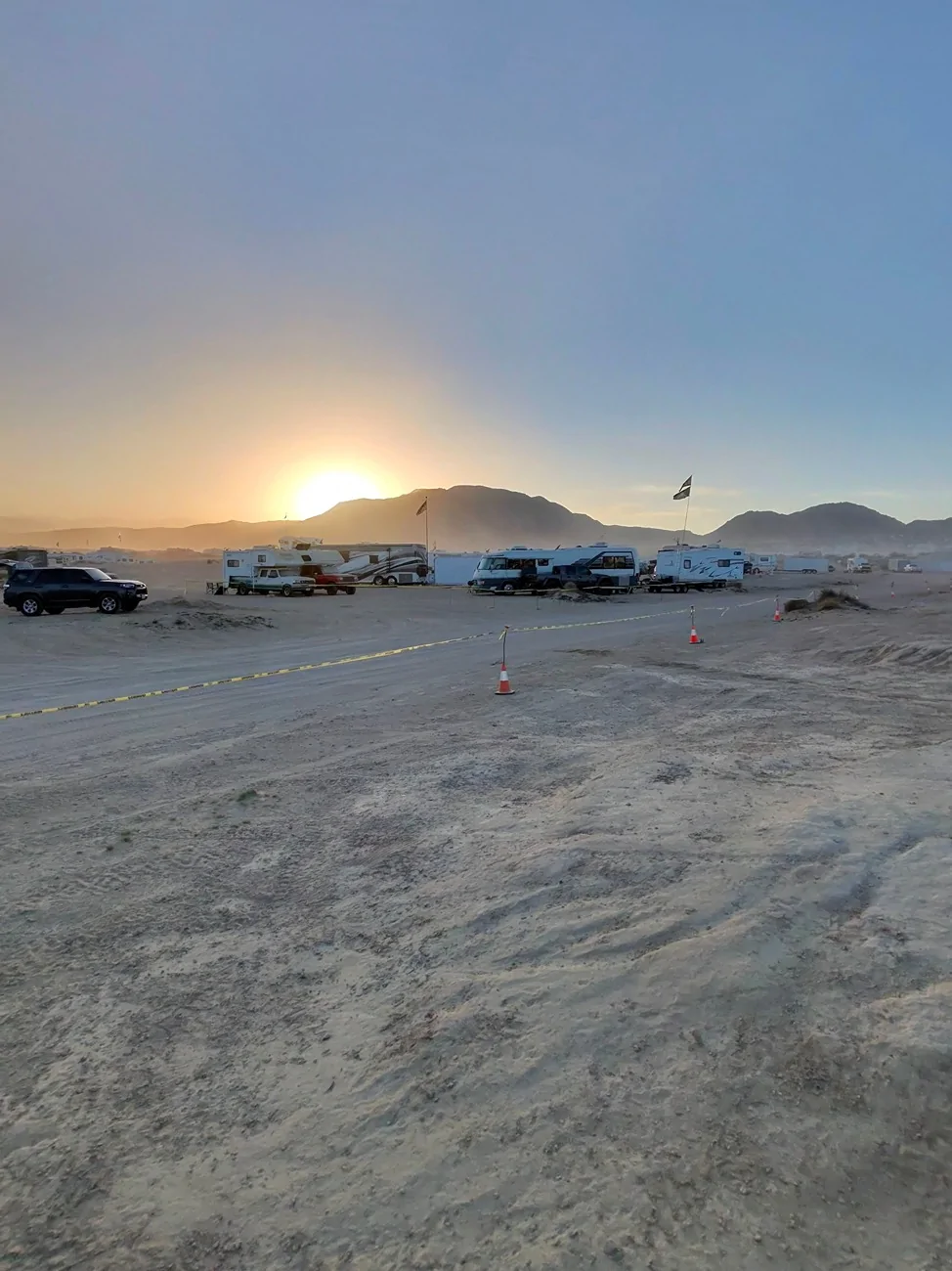 Tesla Cybertruck King Of The Hammers 2026 and Cybertruck 20260207_165644_2ba80680