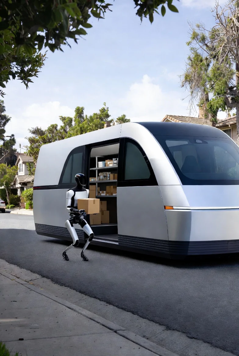 Tesla Cybertruck Cybertruck May Transition to Fully Autonomous Cargo Truck in Future, Says Musk 1770765561673-6