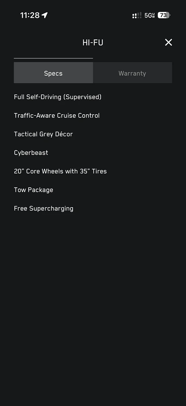 Tesla Cybertruck How are not all Cyberbeasts free supercharging ? IMG_0670