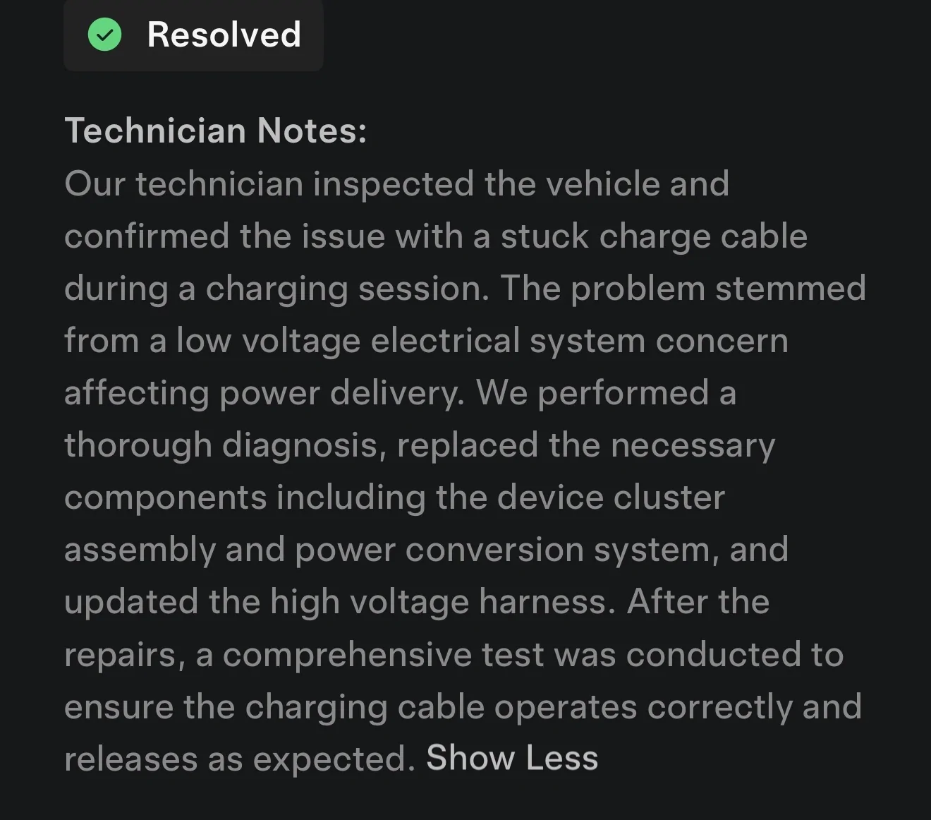 Tesla Cybertruck Totally Bricked CT at supercharger IMG_4354