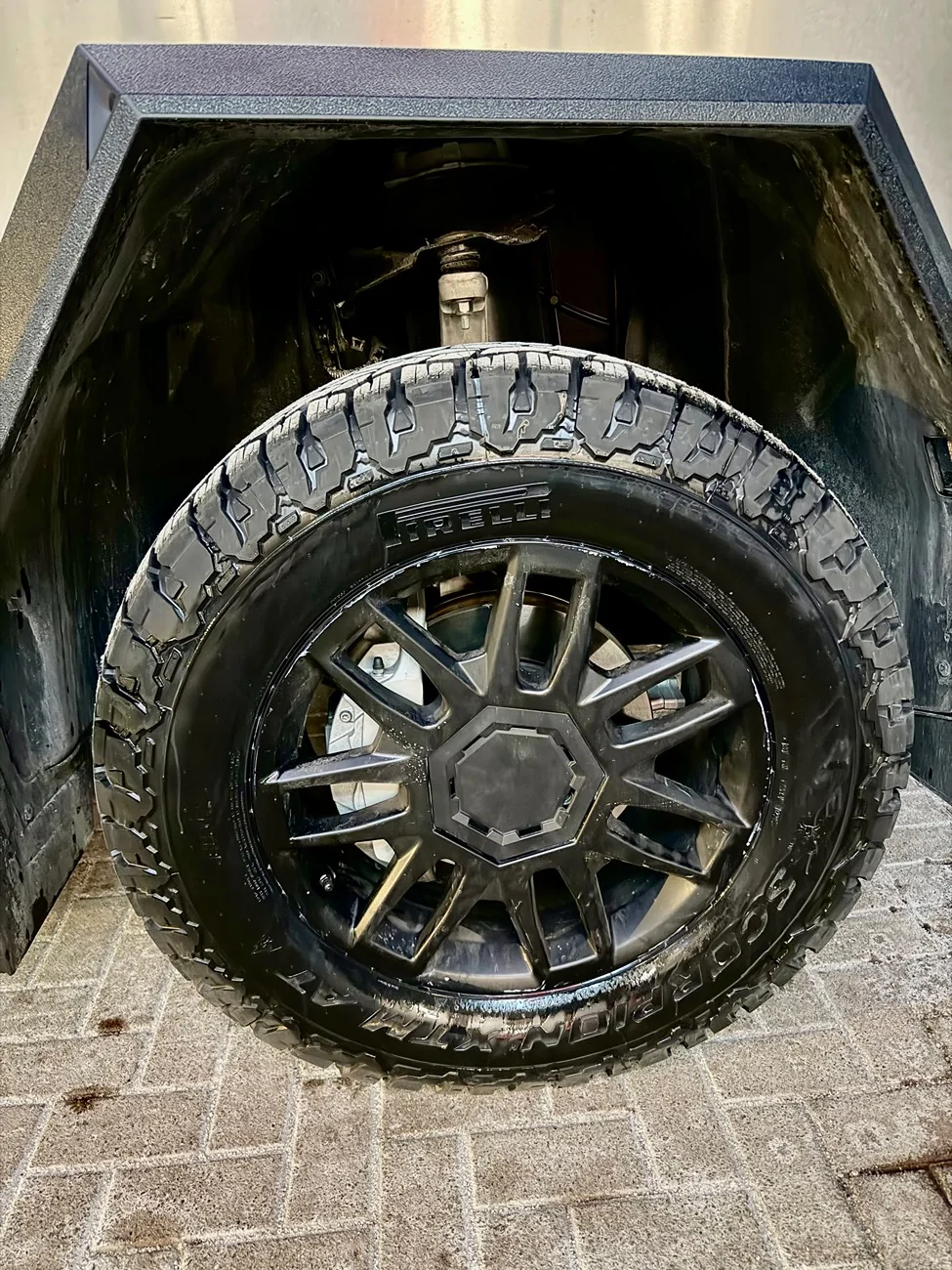 Tesla Cybertruck Pirelli Scorpion XTM AT ELECT availability IMG_0150