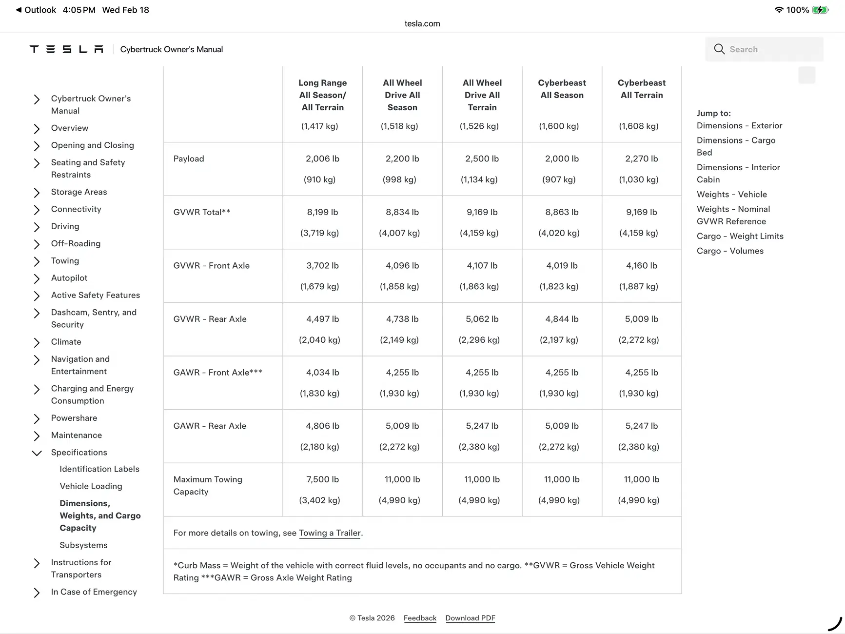 Tesla Cybertruck Range Extender Class Action Claim IMG_0040