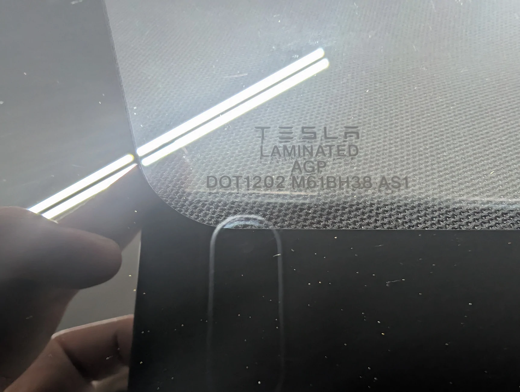 Tesla Cybertruck Do newer CT's have IR coating? Drove one that might have it... PXL_20260220_011940307