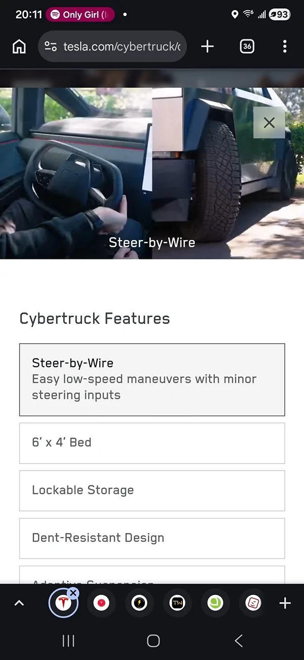 Tesla Cybertruck $59,990 Dual Motor AWD Cybertruck announced! (Estimated Delivery Date Now 2027!) Screenshot_20260219_201141_Chrom