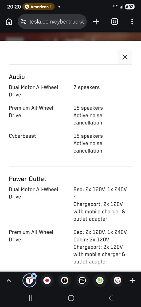 Tesla Cybertruck $59,990 Dual Motor AWD Cybertruck announced! (Estimated Delivery Date Now 2027!) Screenshot_20260219_202021_Chrom
